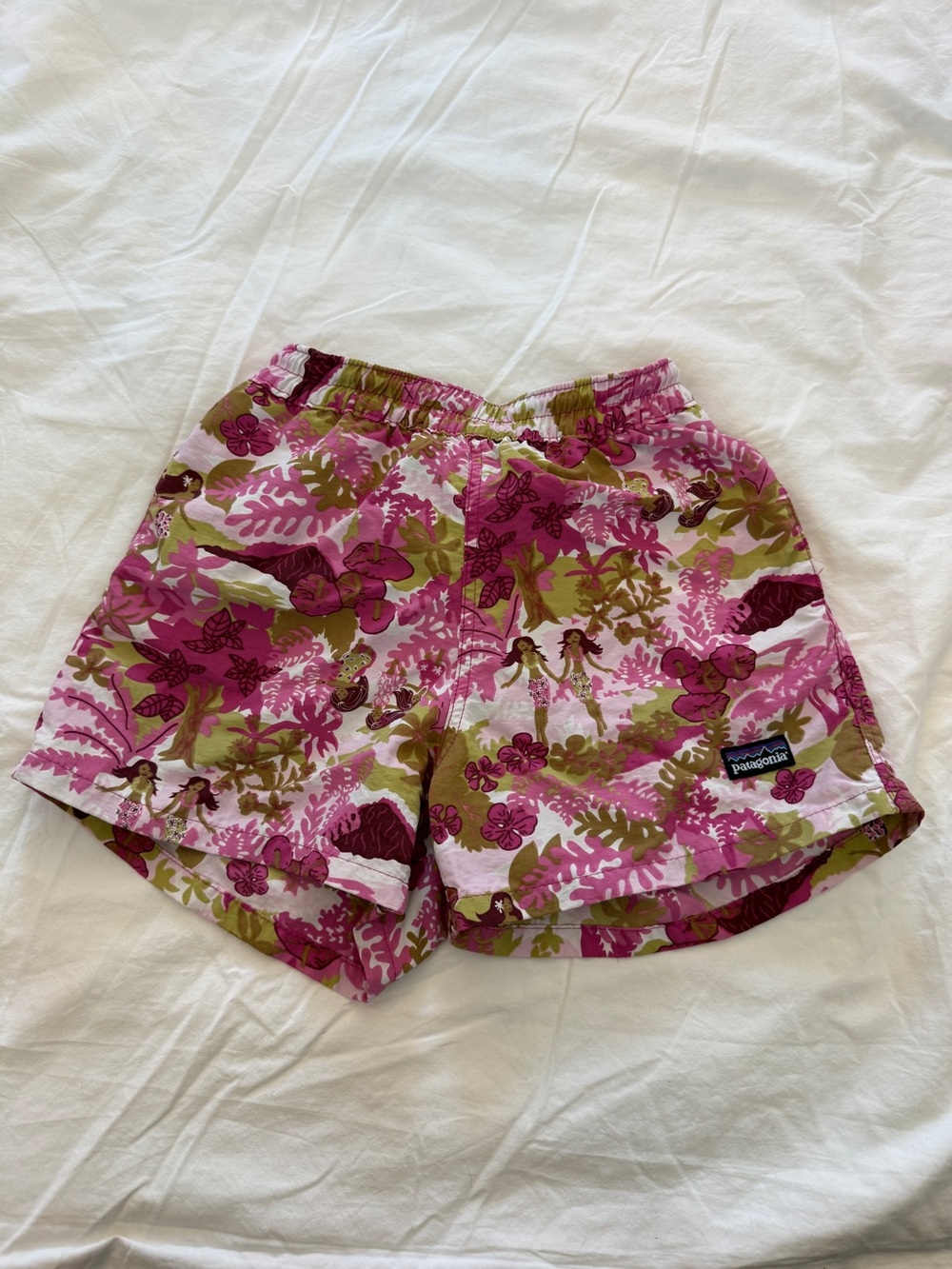 Patagonia girls baggies shorts XS 5/6